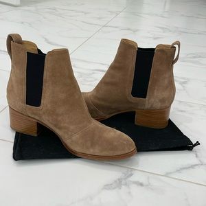 Rag and Bone Suede Chelsea Booties